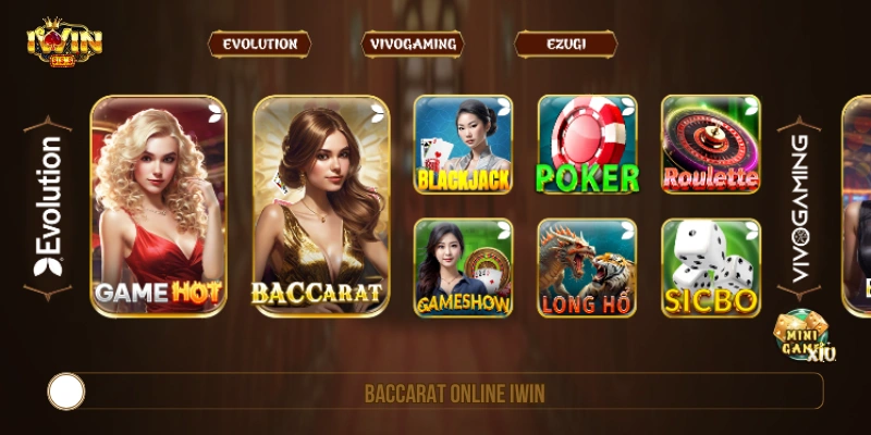 Baccarat online IWIN