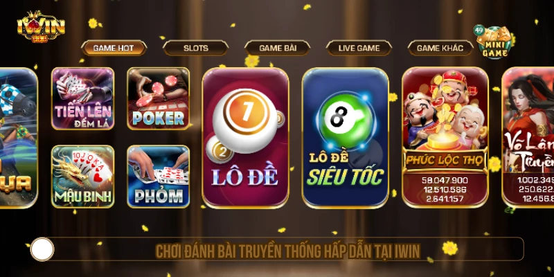 IWIN - Cổng Game IWINCLUB Đổi Thưởng Uy Tín #1 Đẳng Cấp Chơi đánh bài truyền thống hấp dẫn tại IWIN