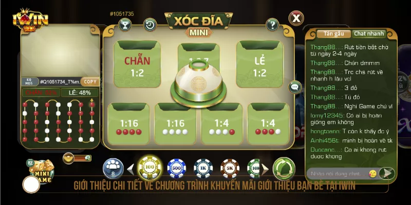 Phần thưởng & lợi ích của khuyến mãi giới thiệu bạn bè tại IWIN