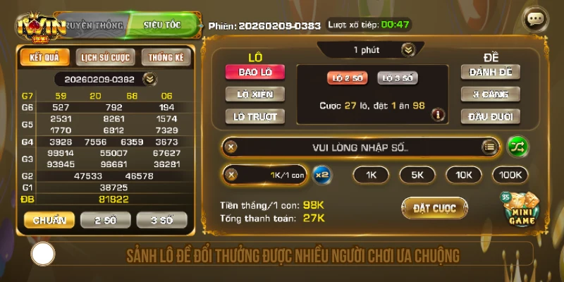 IWIN - Cổng Game IWINCLUB Đổi Thưởng Uy Tín #1 Đẳng Cấp Sảnh lô đề đổi thưởng được nhiều người chơi ưa chuộng