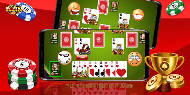 Tỷ lệ trả thưởng trong bài Phỏm IWIN