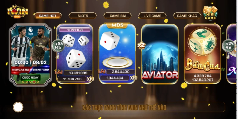 Xác thực danh tính IWIN như thế nào